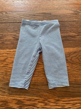 Carter’s Striped Blue & White Baby Leggings